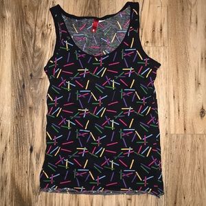 H&M tank with rough hems